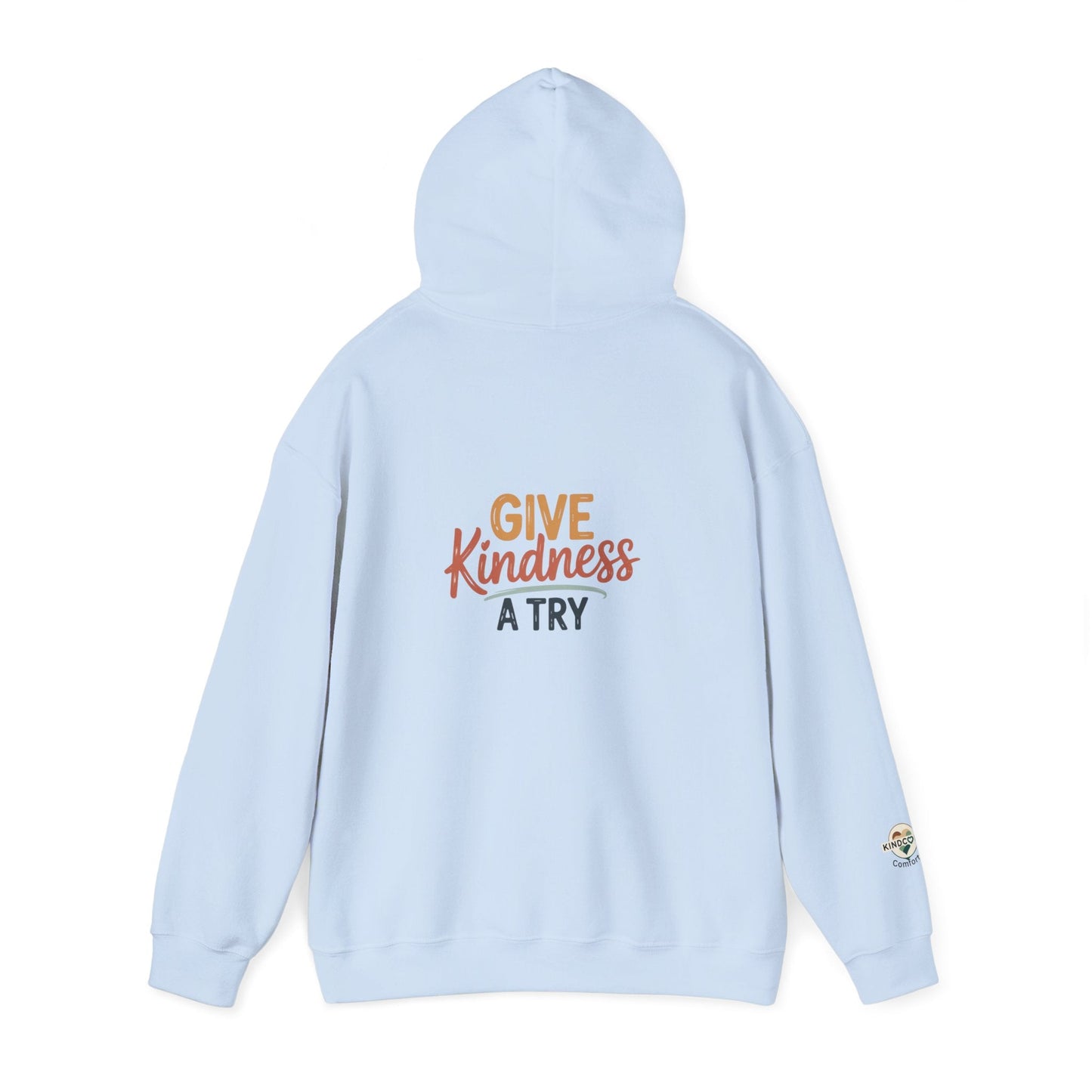 Kindness Works Unisex Hooded Sweatshirt - Kindcore ComfortsKindness Works Unisex Hooded SweatshirtLight PinkHoodiePrintifyKindcore Comforts54362821815617133183