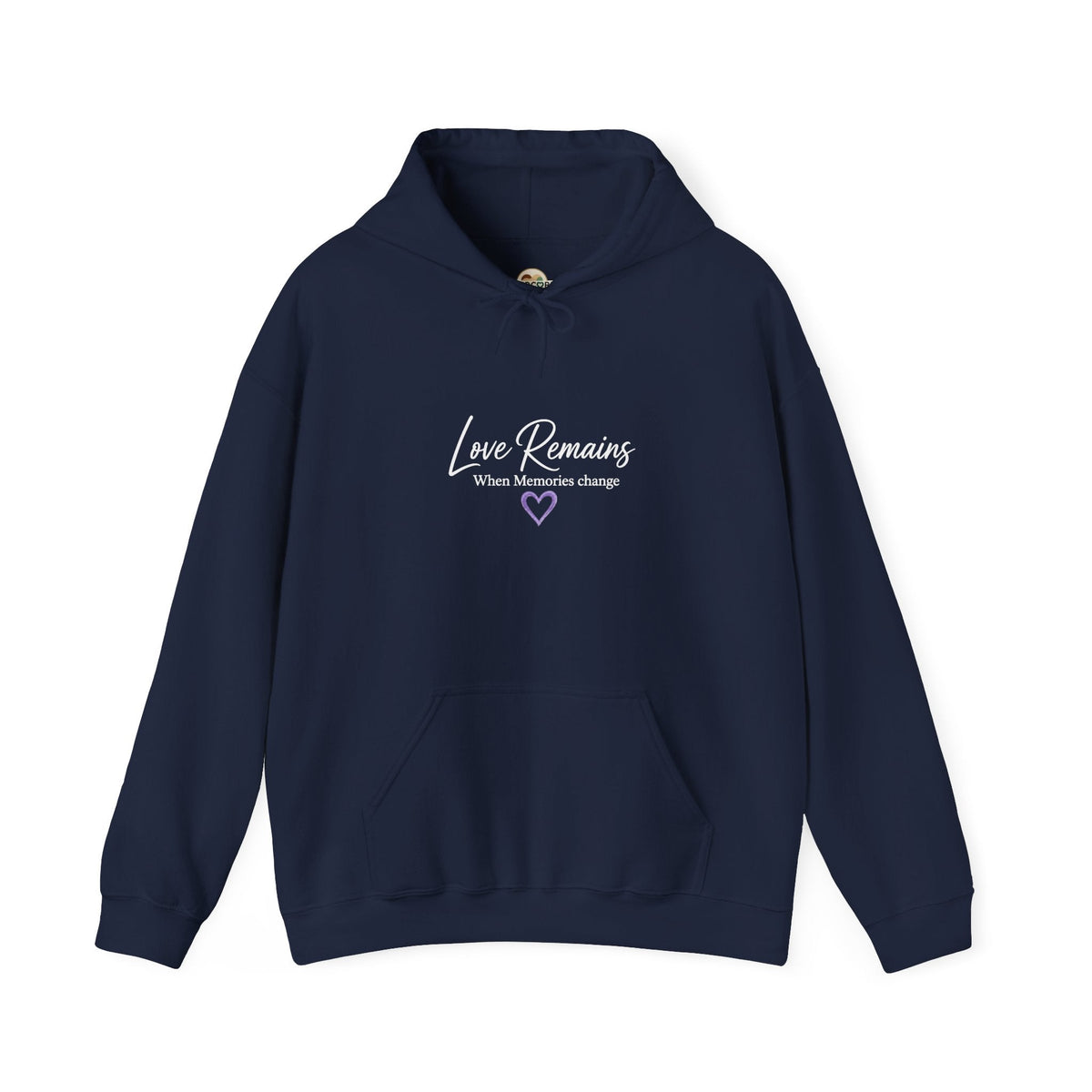 Love Remains Casual Pullover Hoodie - Kindcore ComfortsLove Remains Casual Pullover HoodieNavyHoodiePrintifyKindcore Comforts35736203974223679978