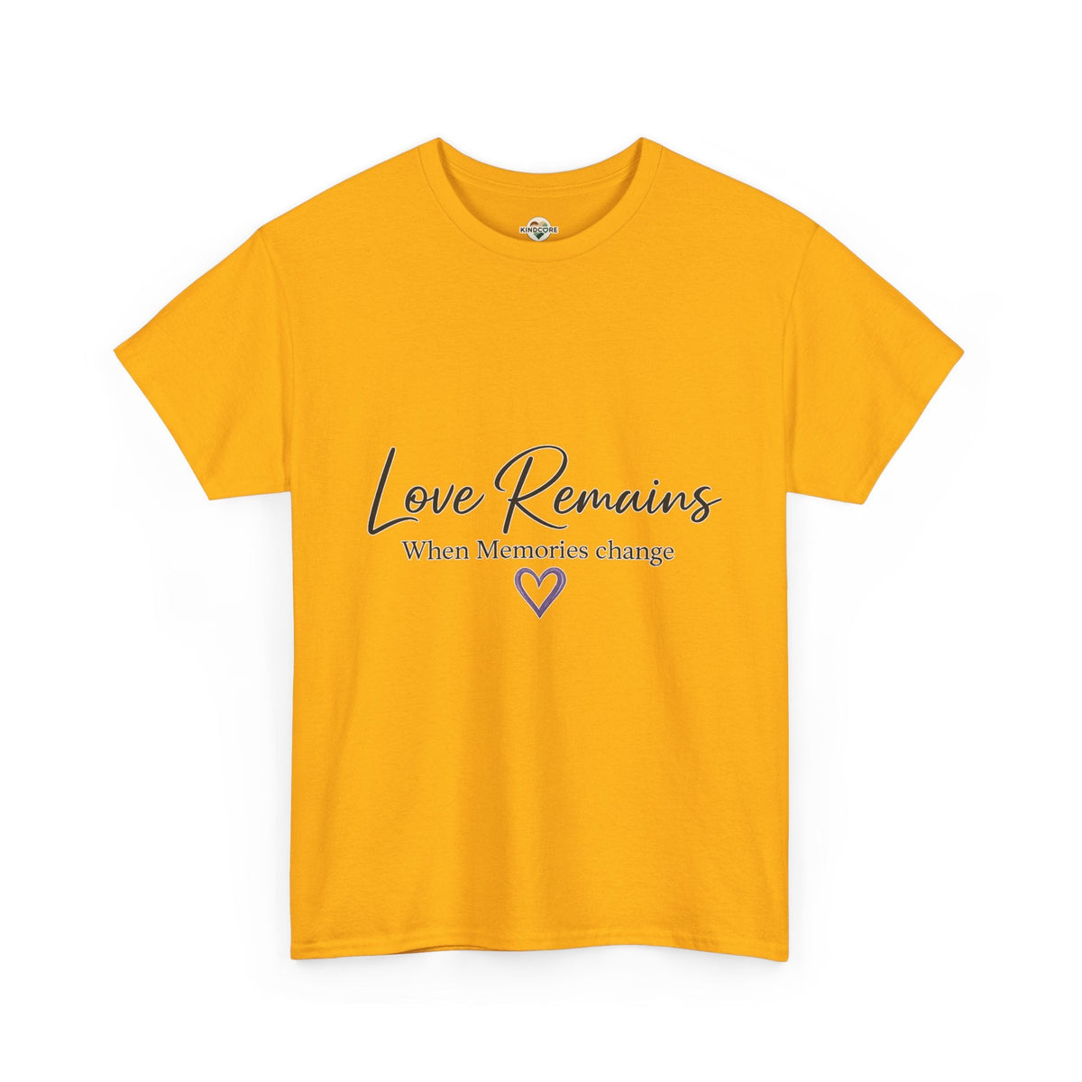 Love Remains T-Shirt — "Love Remains When Memories Change" Memorial Tee - Kindcore ComfortsLove Remains T-Shirt — "Love Remains When Memories Change" Memorial TeeST-ShirtPrintifyKindcore Comforts19715220786830851617