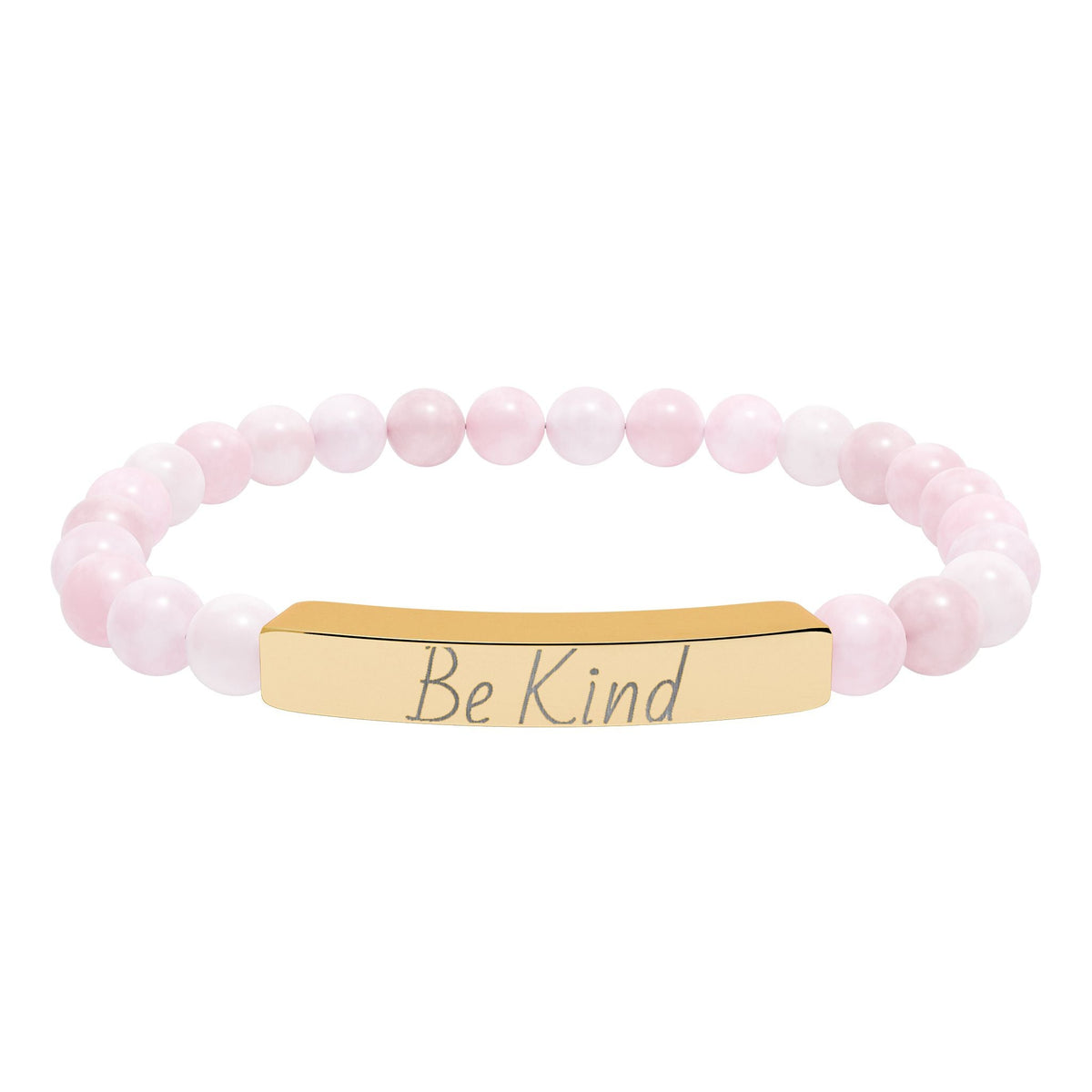 Natural Stone Motivational Bracelet - 'Be Kind' Engraved Stretch Bar - Kindcore ComfortsNatural Stone Motivational Bracelet - 'Be Kind' Engraved Stretch BarOne SizePicture JasperAccessoriesPrintifyKindcore Comforts33863904133263163761