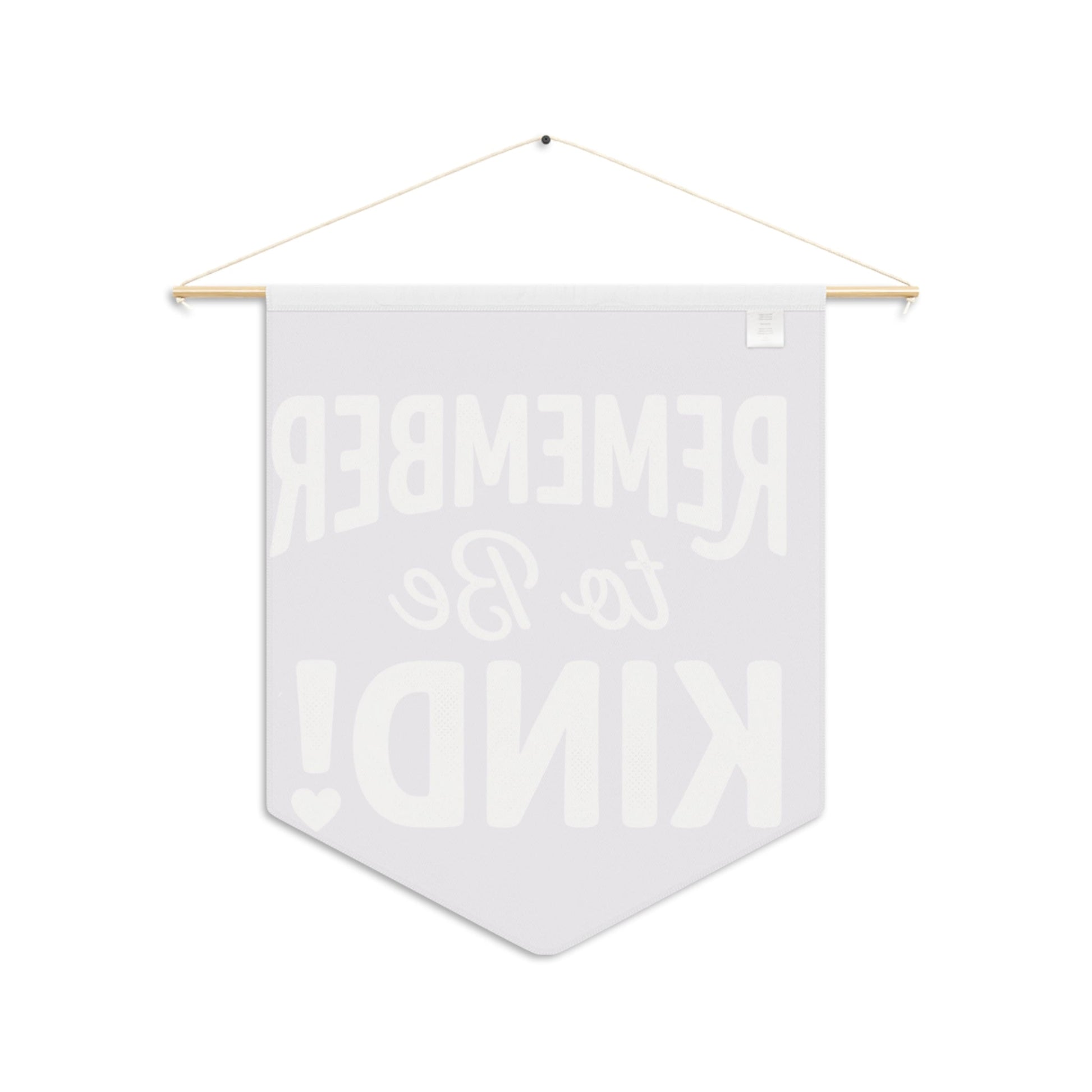 Remember to Be Kind Pennant — Inspirational Wall Banner - Kindcore ComfortsRemember to Be Kind Pennant — Inspirational Wall BannerHome DecorPrintifyKindcore Comforts72314212377753975043