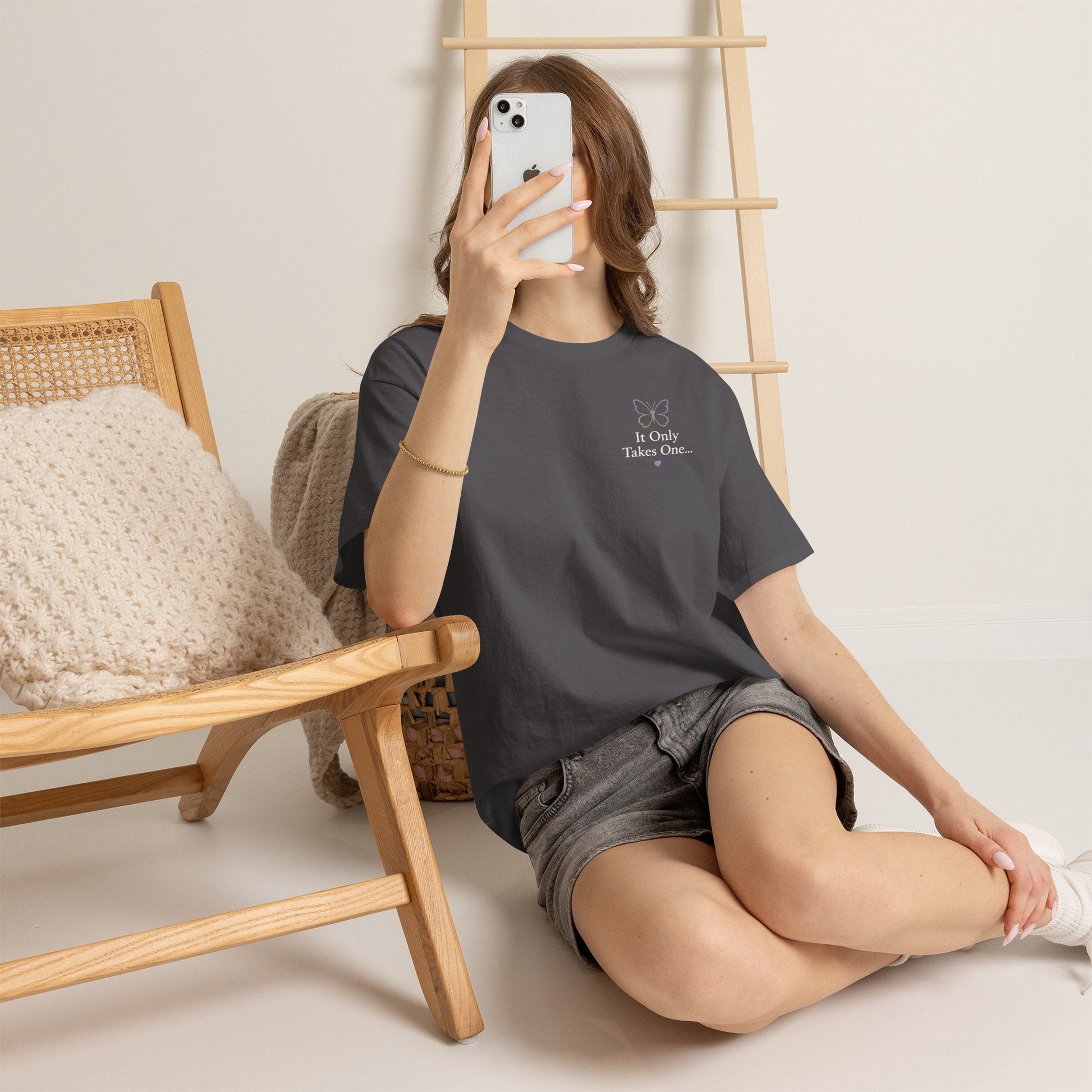 T-Shirt — Minimal "It Only Takes One" Inspirational Tee - Kindcore ComfortsT-Shirt — Minimal "It Only Takes One" Inspirational TeeST-ShirtPrintifyKindcore Comforts30035855942734990161