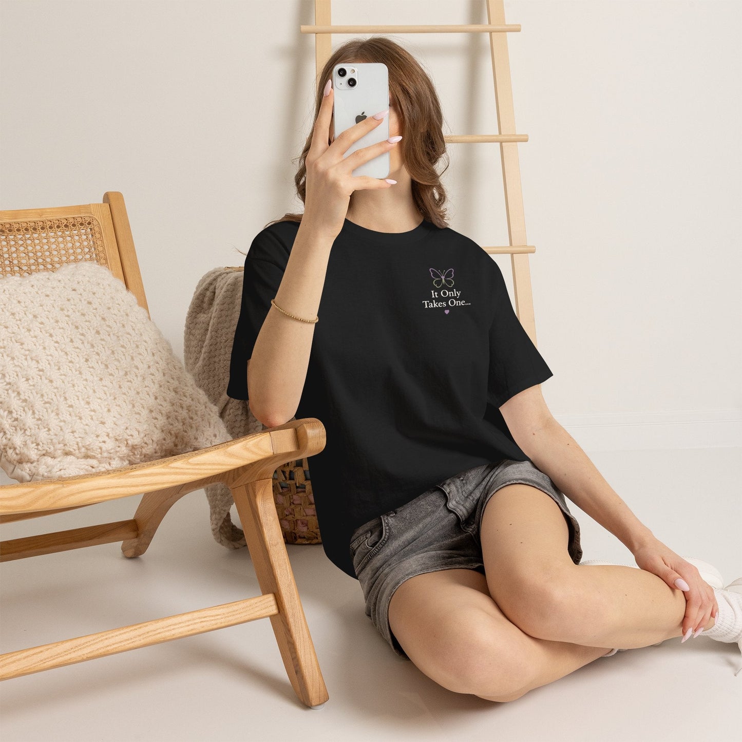 T-Shirt — Minimal "It Only Takes One" Inspirational Tee - Kindcore ComfortsT-Shirt — Minimal "It Only Takes One" Inspirational TeeST-ShirtPrintifyKindcore Comforts17166296908822845610
