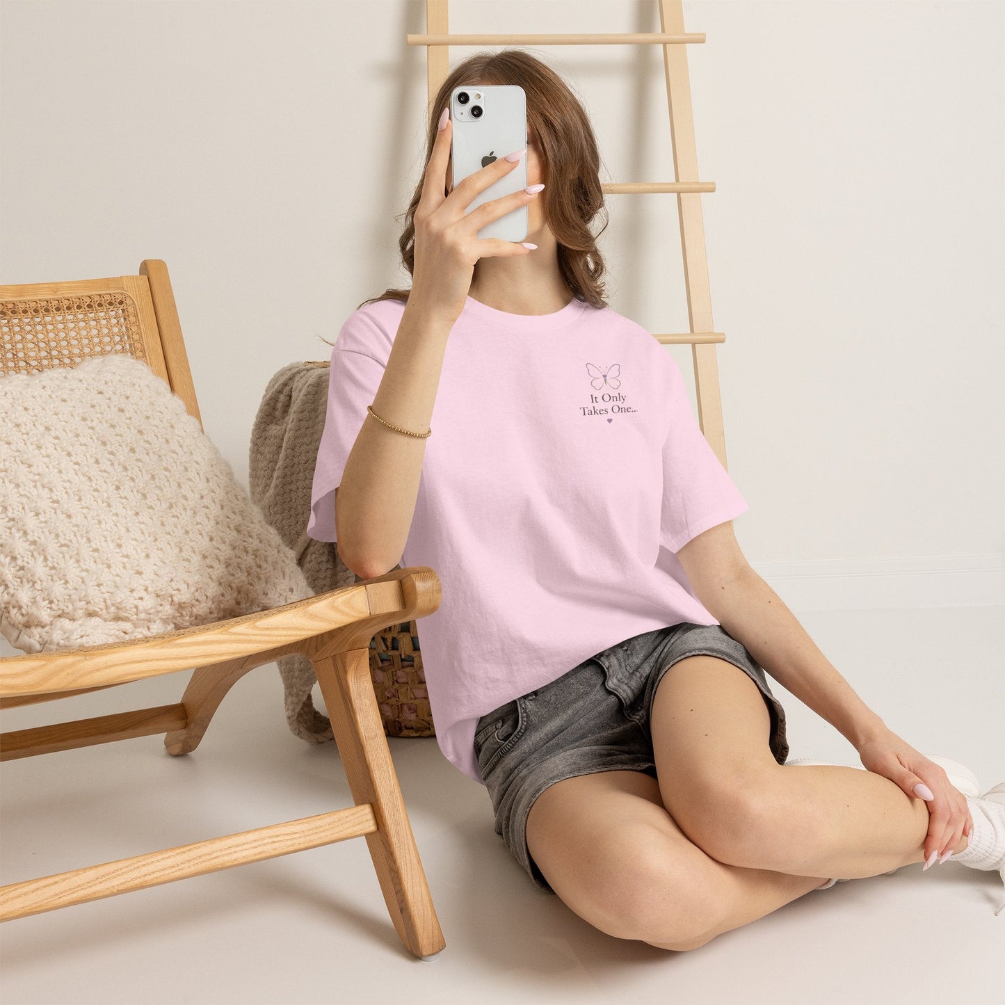 T-Shirt — Minimal "It Only Takes One" Inspirational Tee - Kindcore ComfortsT-Shirt — Minimal "It Only Takes One" Inspirational TeeST-ShirtPrintifyKindcore Comforts20880073538433546749