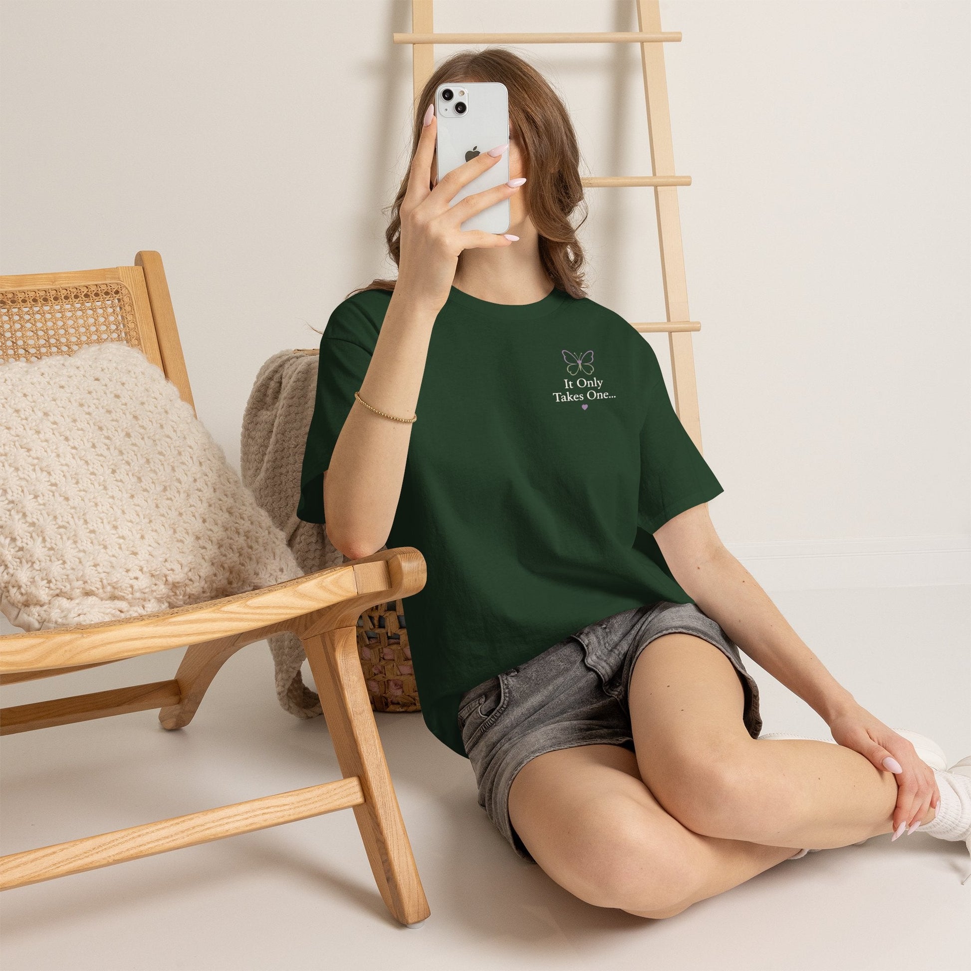 T-Shirt — Minimal "It Only Takes One" Inspirational Tee - Kindcore ComfortsT-Shirt — Minimal "It Only Takes One" Inspirational TeeST-ShirtPrintifyKindcore Comforts73313491445206725581