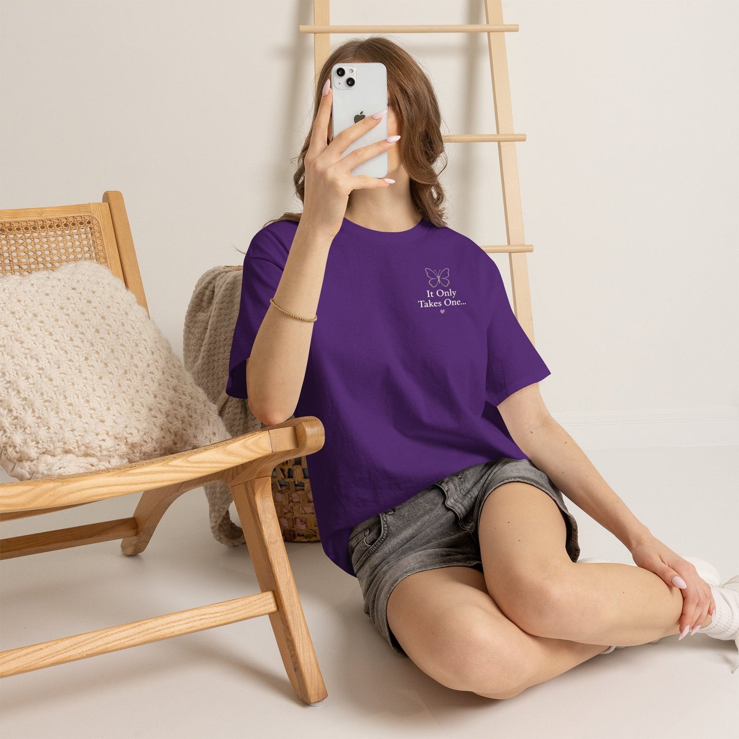 T-Shirt — Minimal "It Only Takes One" Inspirational Tee - Kindcore ComfortsT-Shirt — Minimal "It Only Takes One" Inspirational TeeST-ShirtPrintifyKindcore Comforts73313491445206725581