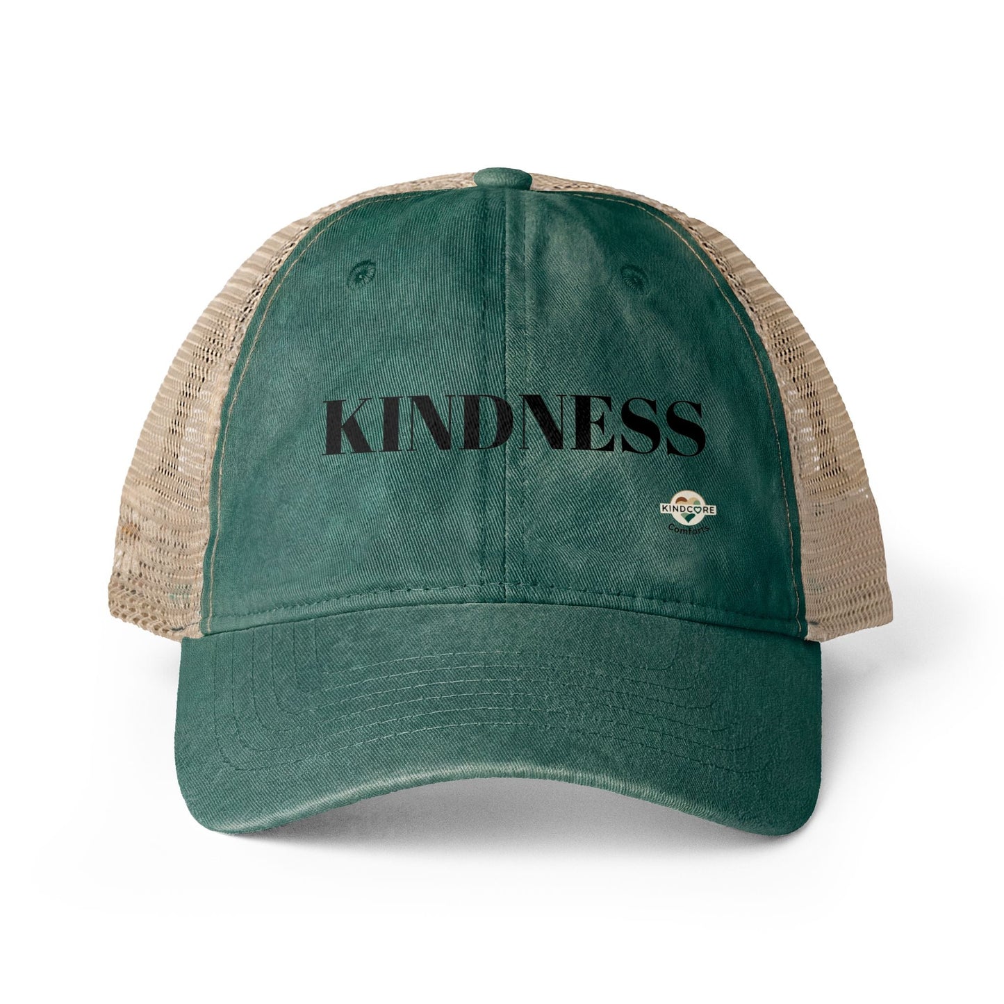 Women's Washed Mesh-Back Cap - Kindcore ComfortsWomen's Washed Mesh-Back CapJade / Daisy / KhakiHatsPrintifyKindcore Comforts17728177472955756188