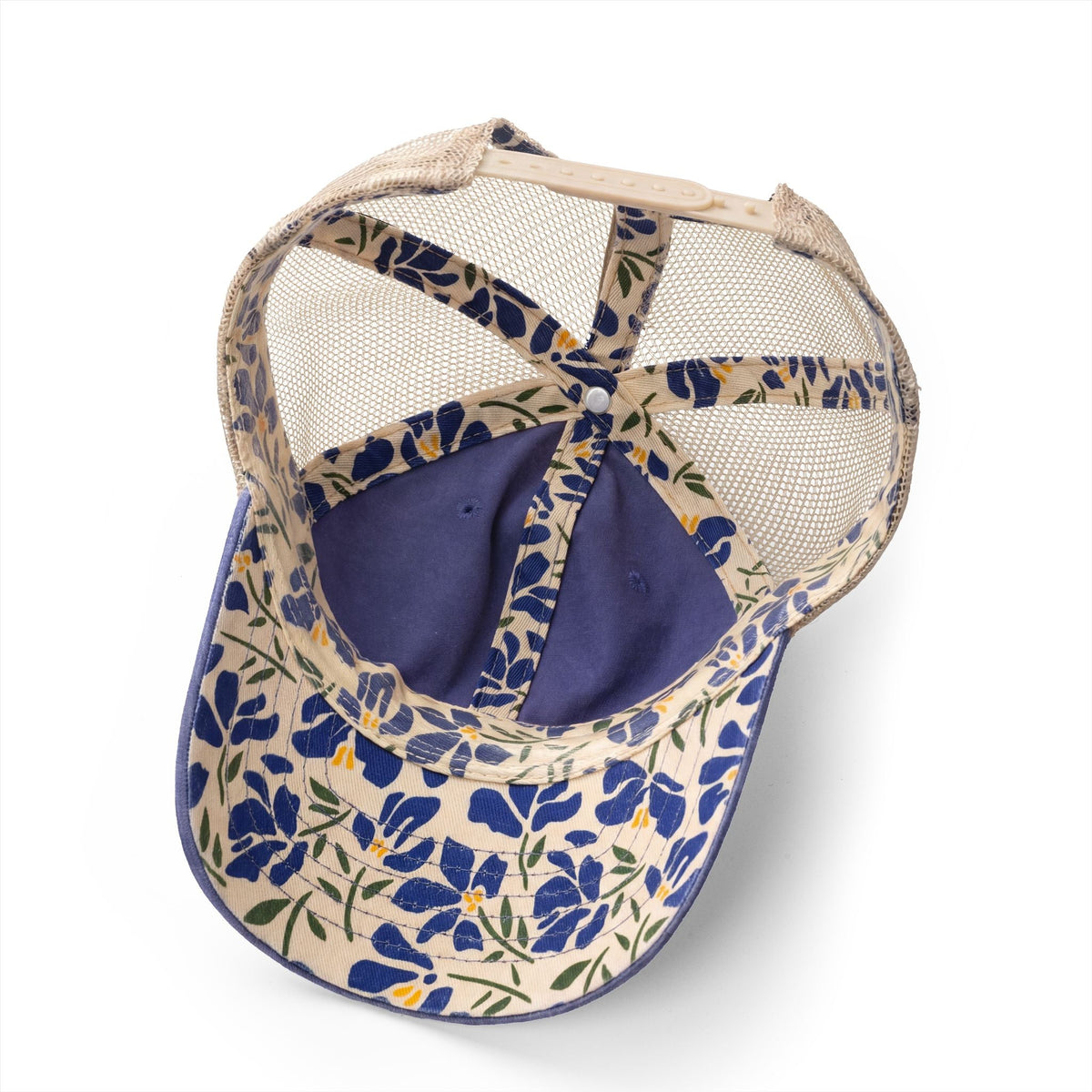 Women's Washed Mesh-Back Cap - Kindcore ComfortsWomen's Washed Mesh-Back CapViolet / Floral / KhakiHatsPrintifyKindcore Comforts21730091734885931195