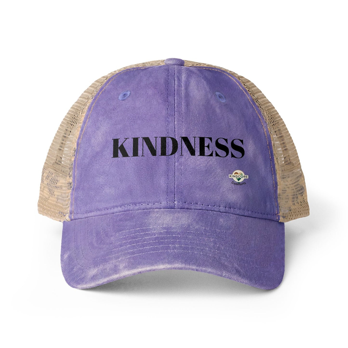 Women's Washed Mesh-Back Cap - Kindcore ComfortsWomen's Washed Mesh-Back CapViolet / Floral / KhakiHatsPrintifyKindcore Comforts21730091734885931195