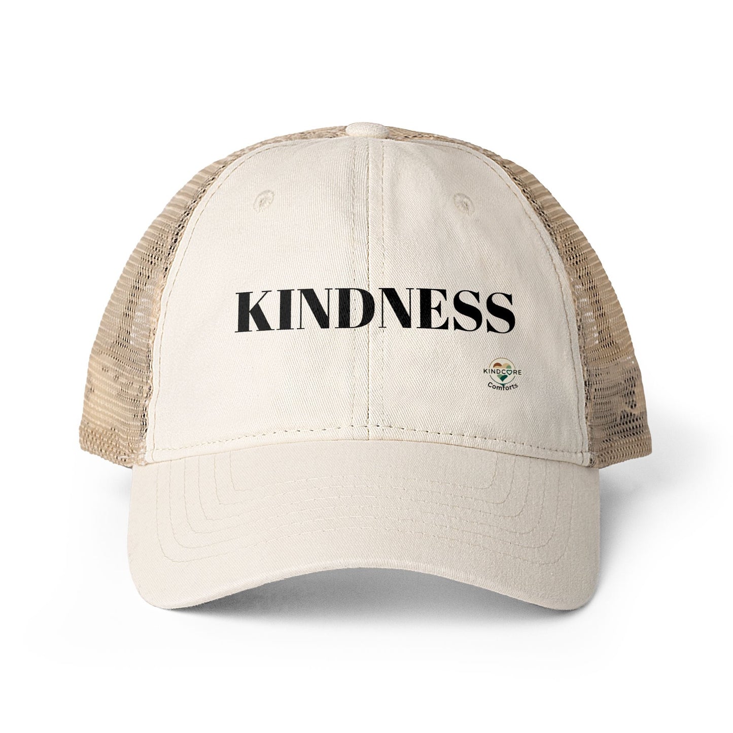 Women's Washed Mesh-Back Cap - Kindcore ComfortsWomen's Washed Mesh-Back CapSherbet / StripesHatsPrintifyKindcore Comforts11944637350663526871