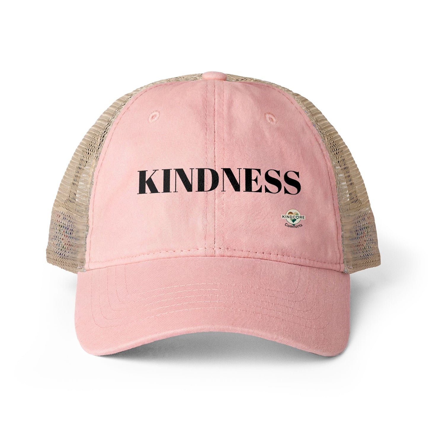 Women's Washed Mesh-Back Cap - Kindcore ComfortsWomen's Washed Mesh-Back CapDusty Pink / FloralHatsPrintifyKindcore Comforts25343138744001862971